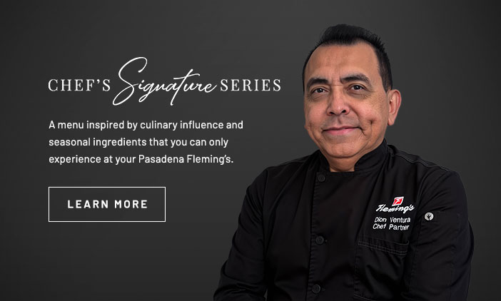 Chef Dion's Table. Click to learn more. Chef Dion's Table. Click to learn more.