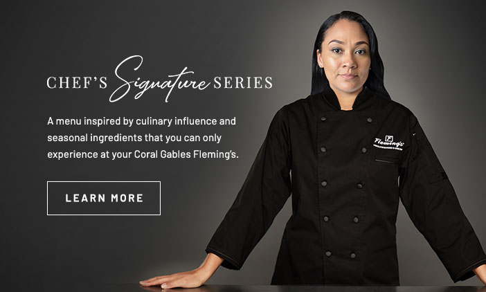 Chef  Table. Click to learn more.