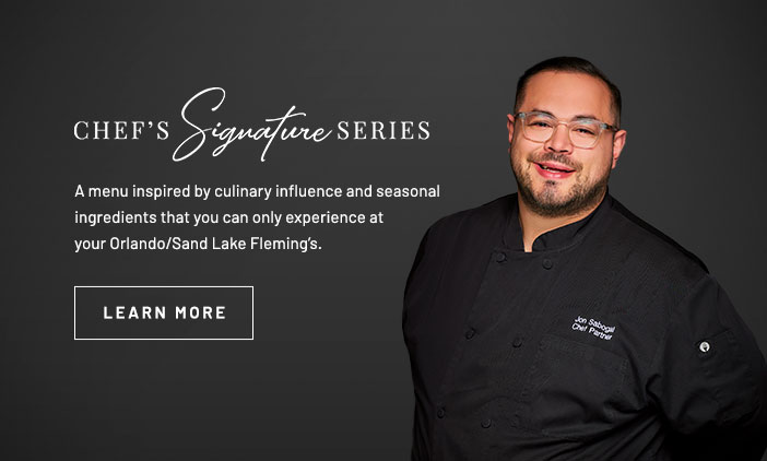 Chef Jon's Table. Click to learn more.