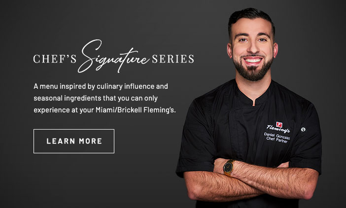 Chef Danny's Table. Click to learn more.