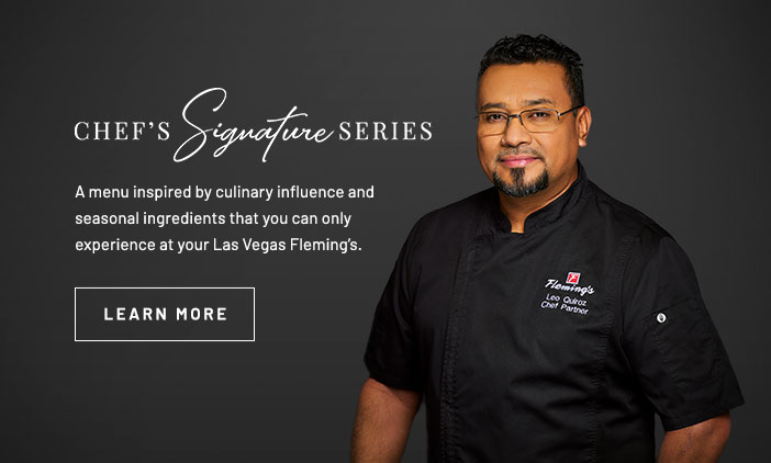 Chef Leo's Table. Click to learn more. Chef Leo's Table. Click to learn more.